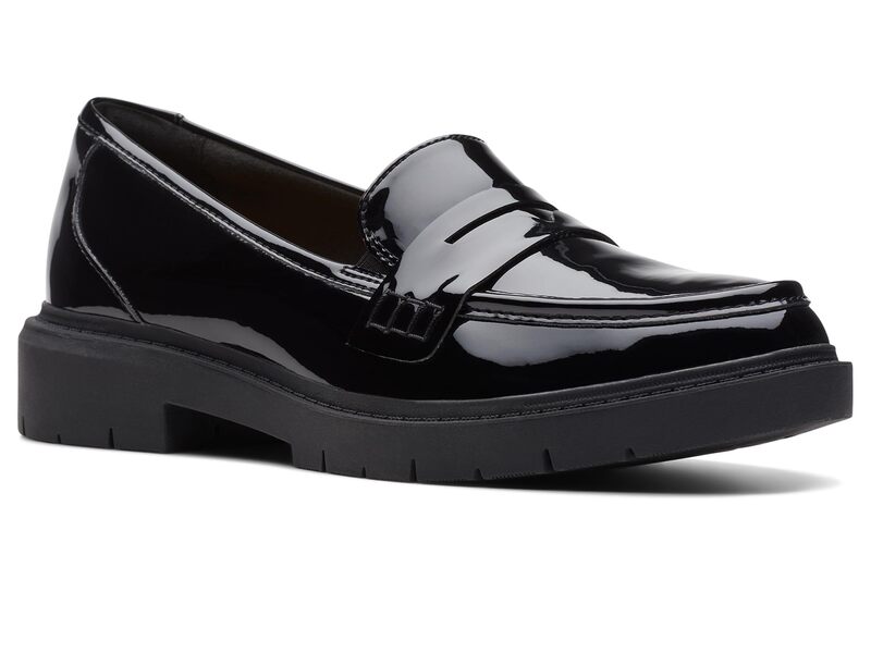 クラークス レディース シューズ サンダル Clarks Westlynn Ayla Black Patent 黒いこと