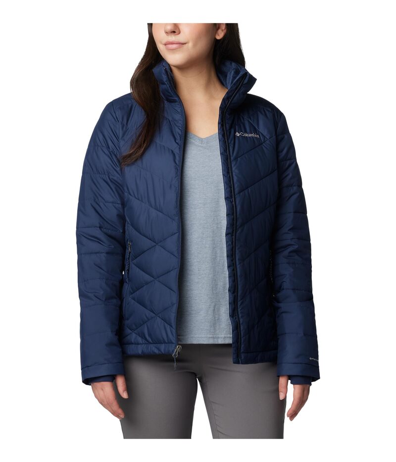 コロンビア レディース アウター 厚地の外套 上衣 Columbia Heavenly Jacket Collegiate Navy 米国海軍