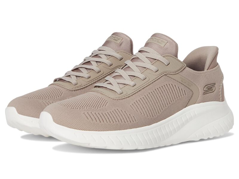スケッチャーズ レディース シューズ スニーカー BOBS from SKECHERS Hands-Free Slip-ins - Bobsport Chaos - Current Muse Taupe トープ レディース靴-靴-スニーカー