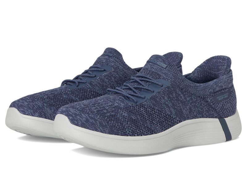 スケッチャーズ レディース シューズ スニーカー SKECHERS On-the-go Hands Free Slip-inswift W/ Sock Fit Navy 米国海軍