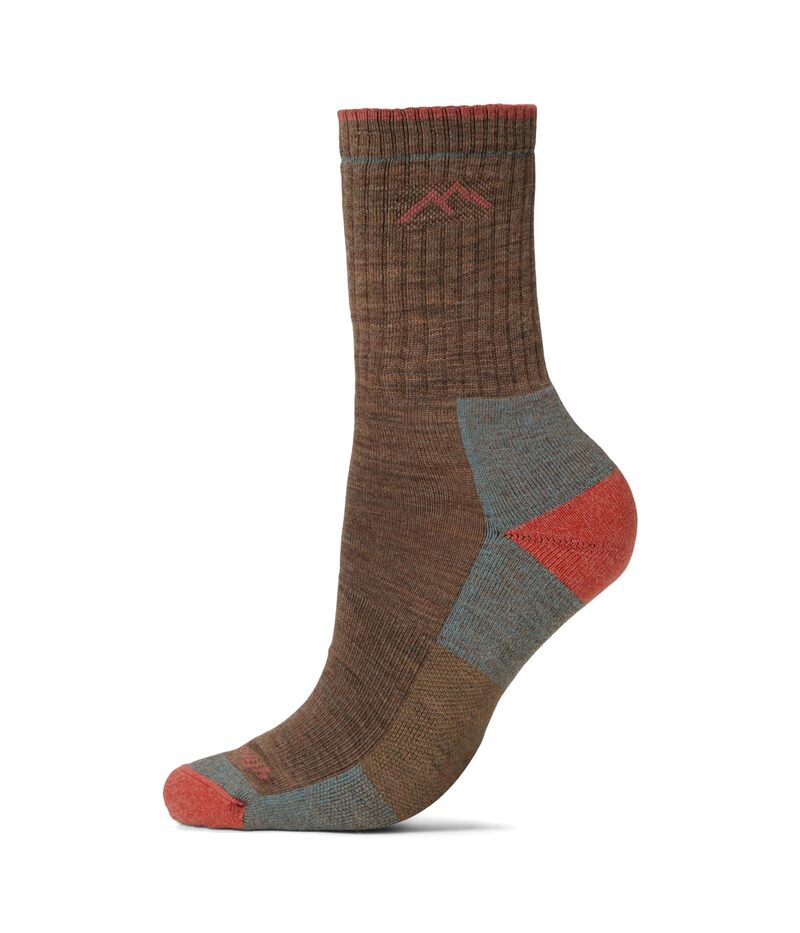 ダーンタフバーモント レディース アンダーお召しもの ソックス Darn Tough Vermont Hiker Micro Crew Midweight with Cushion Bark