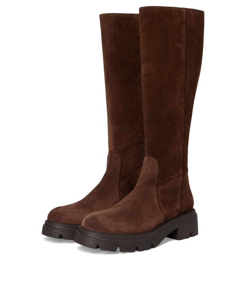 スチュアート ワイツマン レディース シューズ ブーツ・レインブーツ Stuart Weitzman Hudson Lite Zip Boots Walnut 126,900円