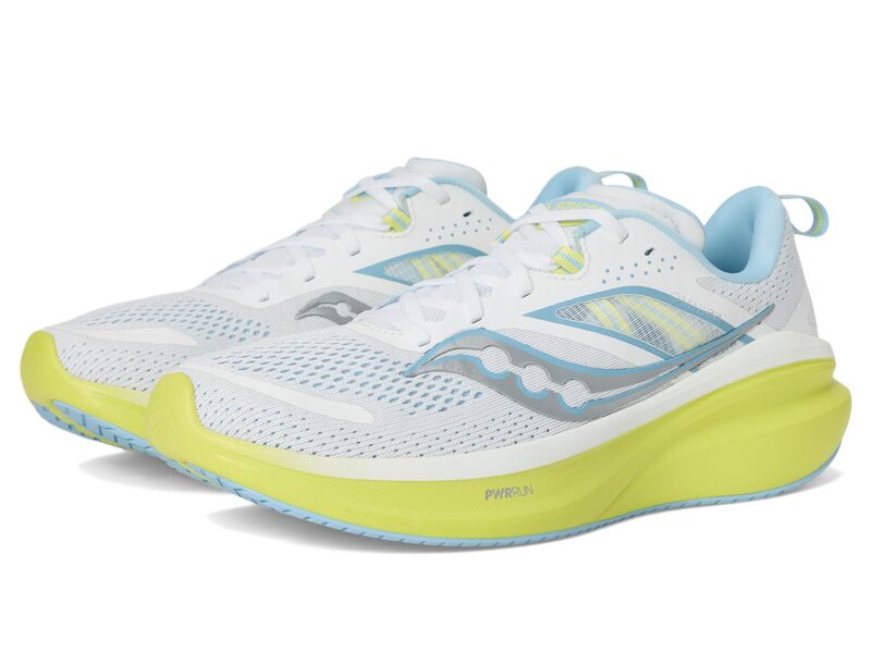 サッカニー レディース シューズ スニーカー Saucony Omni 22 White/Sunny ホワイト