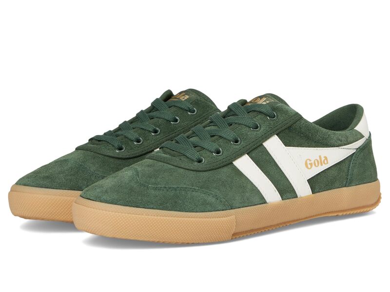 ゴラ メンズ シューズ スニーカー スエードクロス Gola Badminton Suedevergreen/Off W スニーカー-メンズ靴