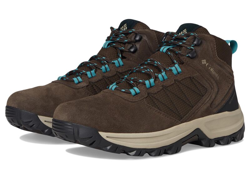 コロンビア レディース シューズ ブーツ・レインブーツ スエード Columbia Transverse Suede Cordovan/Teal ティール