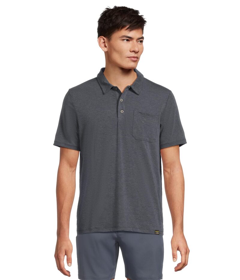エルエルビーン メンズ トップス プルオーバー 半袖 L.L.Bean Everyday SunSmartR Polo 2.0 Short-Sleeve Carbonavy 米国海軍