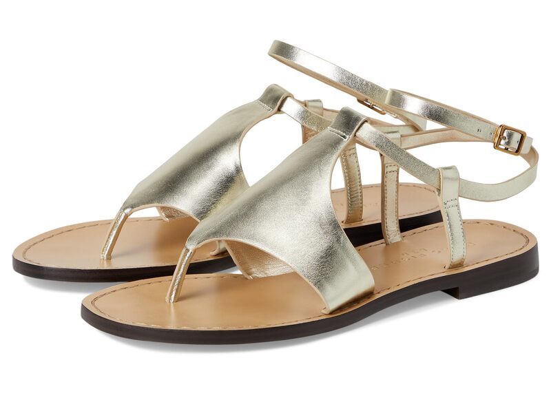 マーク・フィッシャー レディース シューズ サンダル Marc Fisher LTD Lille Gold Leather ゴールド