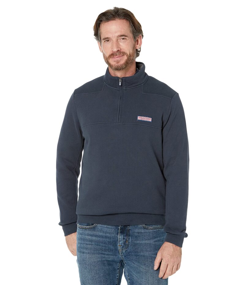 ヴァインヤードヴァインズ メンズ アウター パーカー・スウェット シャツ Vineyard Vines Classic Shep Shirt Vineyard Navy ネイビー