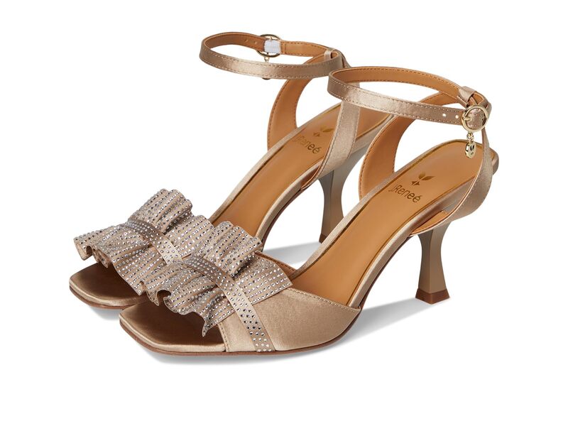 ジェイレニー レディース シューズ 踵 サンダル アンクル J. Renee Almitankle Strap Sandal Beige ベージュ