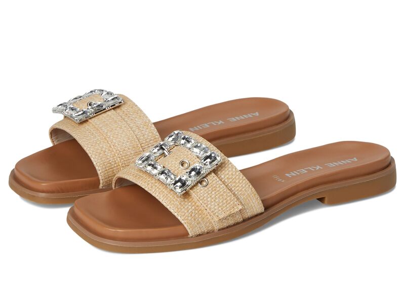 アンクライン レディース シューズ サンダル キャップ Anne Klein Capara Natural Raffia 15,525円