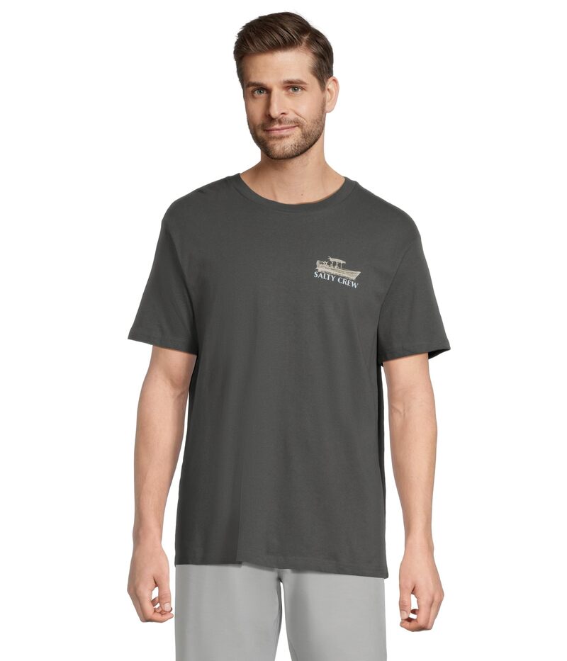 ソルティークルー メンズ トップス シャツ Salty Crew Panga Classic Short Sleeve Tee Charcoal チャコール