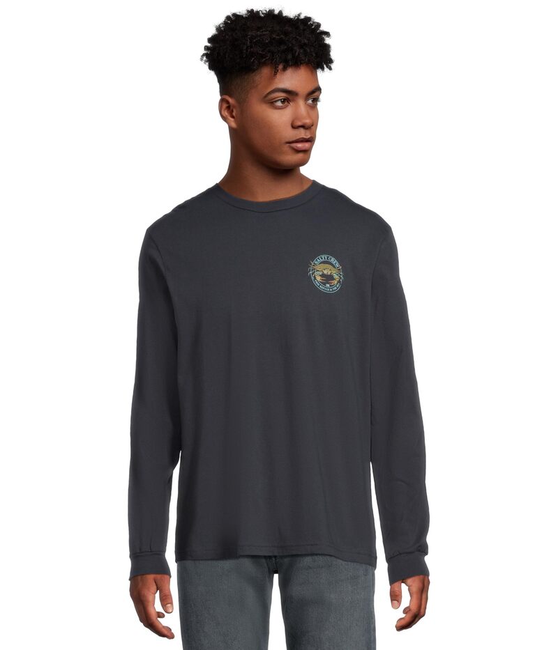 ソルティークルー メンズ トップス プルオーバー Salty Crew Jimmy Long Sleeve Tee Navy 米国海軍