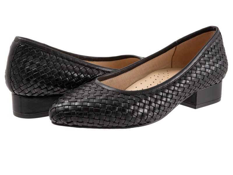 トロッターズ レディース シューズ 踵 Trotters Jade Black 黒いこと