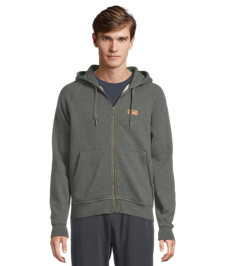 エルエルビーン メンズ アウター パーカー・スウェット プルオーバー L.L.Bean Katahdin Iron WorksR Full-zip Sweatshirt Hooded Charcoal Heathe 濃灰色