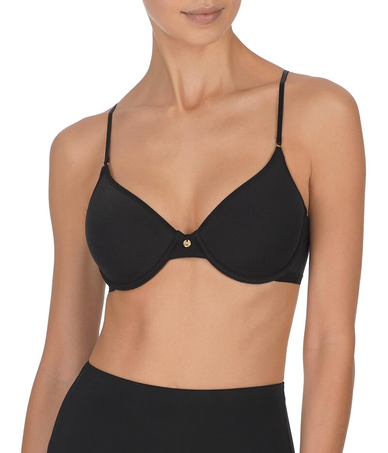 ナトリ レディース アンダーウェア ブラジャー Natori Understated Contour Underwire Bra 132025 Black ブラック