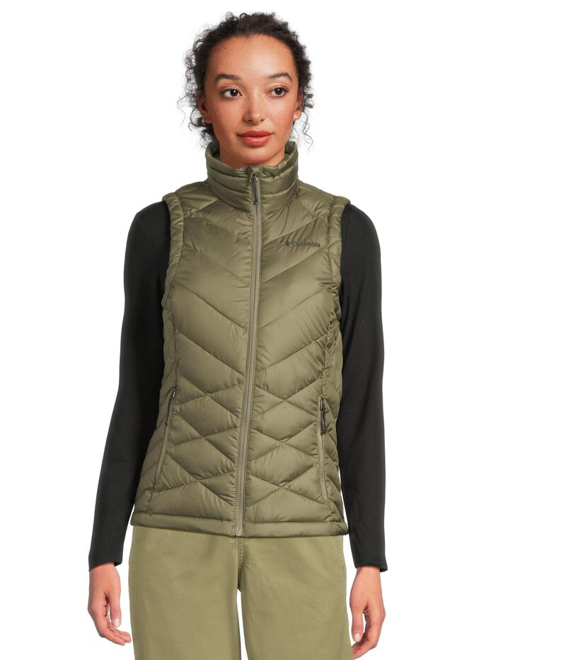 コロンビア レディース アウター コート ベスト Columbia Heavenly II Vestone Green グリーン