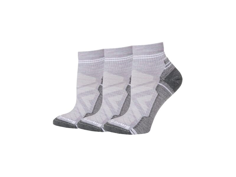 かっこ良い羊毛 レディース アンダー御召しもの ソックス アンクル Smartwool Hike Light Cushion Ankle Socks Multipack Purpleclipse パープル