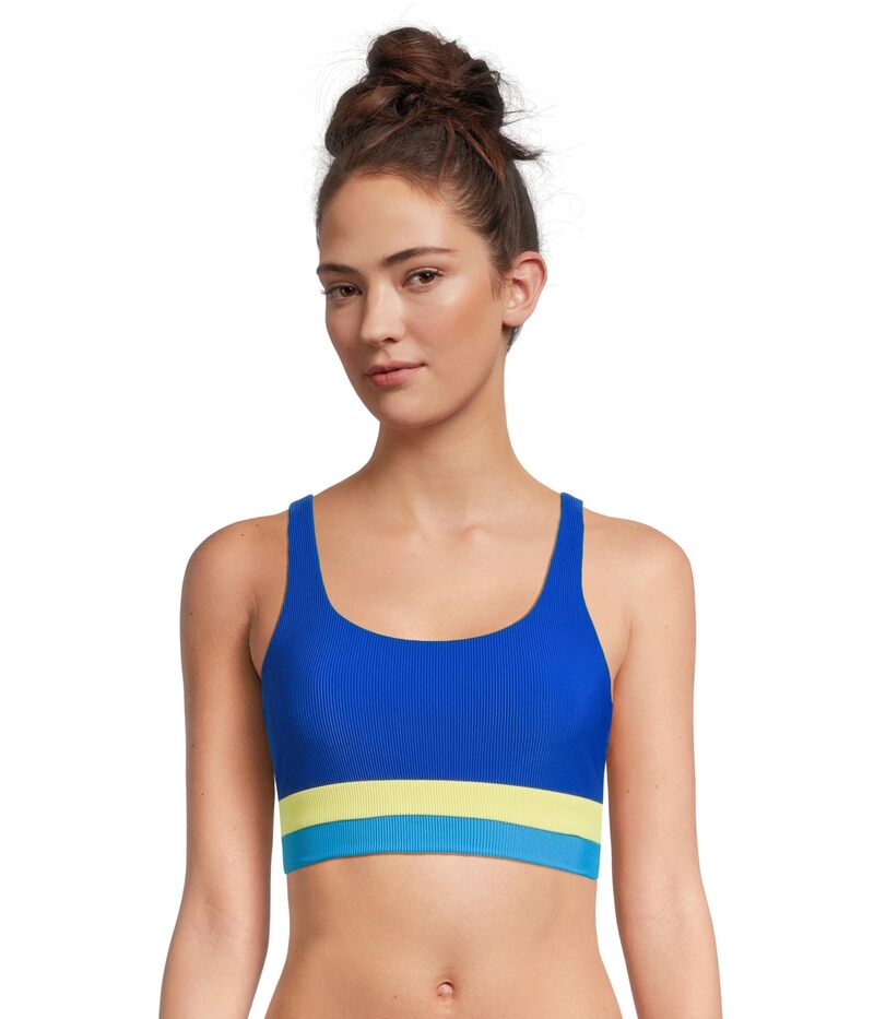 ビーチライオット レディース 水着 トップのみ Beach Riot Mackenzie Top Riviera Color-B