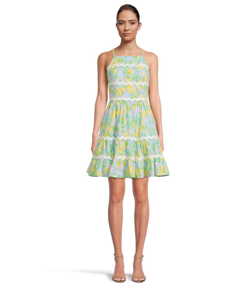 リリーピュリッツァー レディース トップス ワンピース Lilly Pulitzer Angelynn Dress Bluette Make Le