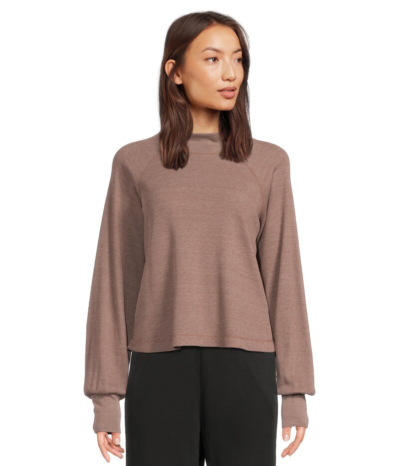 マイケルスターズ レディース トップス シャツ モックネック Michael Stars Norma Mock Neck Pullover Cobblestone 16,265円