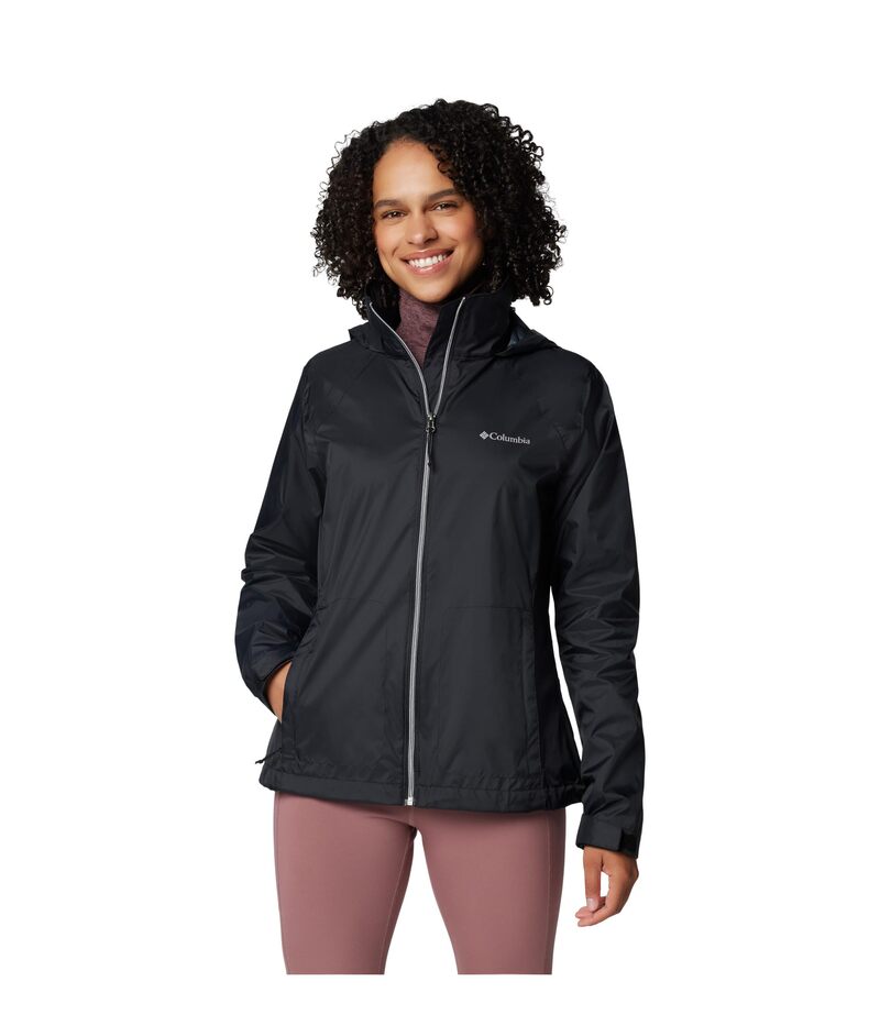コロンビア レディース アウター 厚地の外套 上衣 Columbia Switchback IV Jacket Black 黒いこと コート・ジャケット-レディースファッション