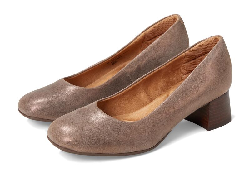 コンフォーティバ レディース シューズ 踵 Comfortiva Peach Coffee Metallic 珈琲