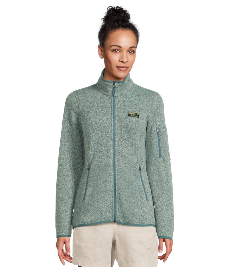 エルエルビーン レディース アウター コート セーター フリース ジャケット L.L.Bean'sweater Fleece Full Zip Jacket Storm Teal ティール