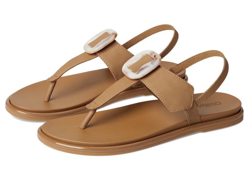 オルカイ レディース シューズ サンダル OluKai La'I T-Bar Tan/Tan タン