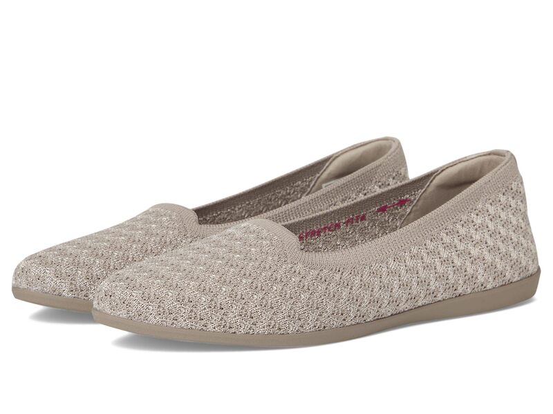 スケッチャーズ レディース シューズ スニーカー SKECHERS Cleo Walk - Memorable Move Taupe トープ