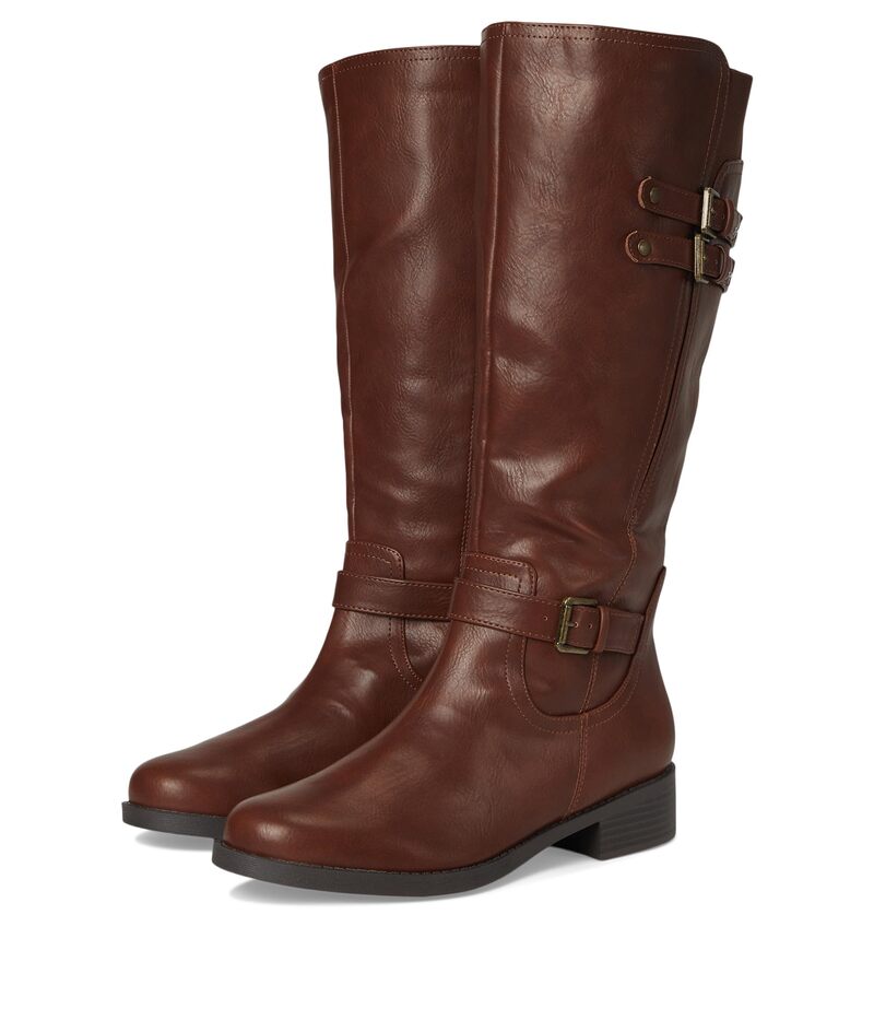 ジュルネ 寄せ合わせ レディース シューズ サンダル Journee Collection Sonny Cognac
