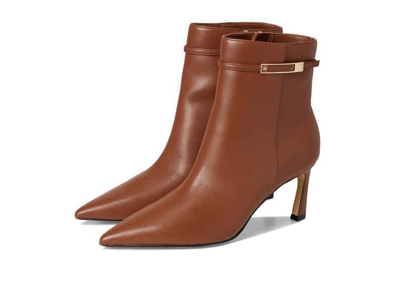 カルバンクライン レディース シューズ 踵 Calvin Klein Alenna Medium Brown 赤銅色