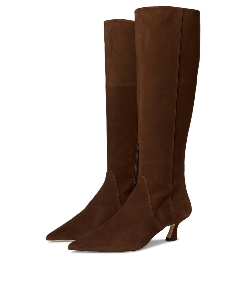 スチュアート ワイツマン レディース シューズ ブーツ・レインブーツ Stuart Weitzman Vinnie Zip Boots 50 Deep Coffee コーヒー