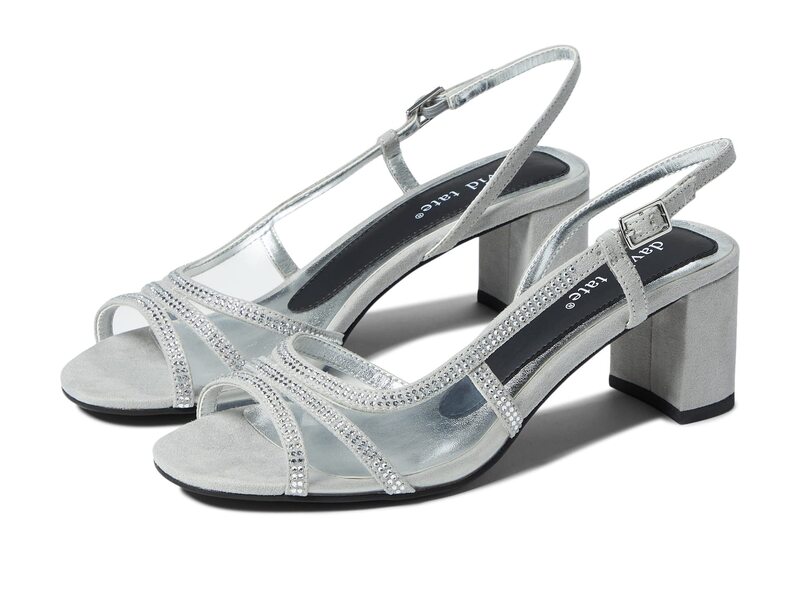 ダイビッドテイト レディース シューズ ヒール David Tate Wed Silver シルバー