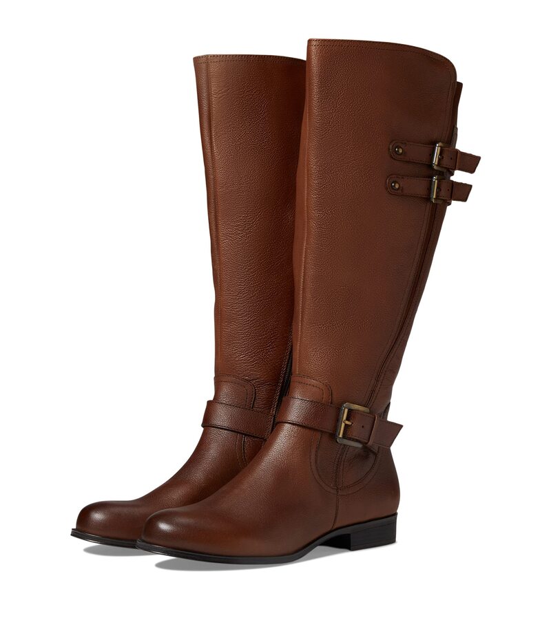 ナチュライザー レディース シューズ ブーツ・レインブーツ Naturalizer Jessie Wide Calf Cinnamon Wide C