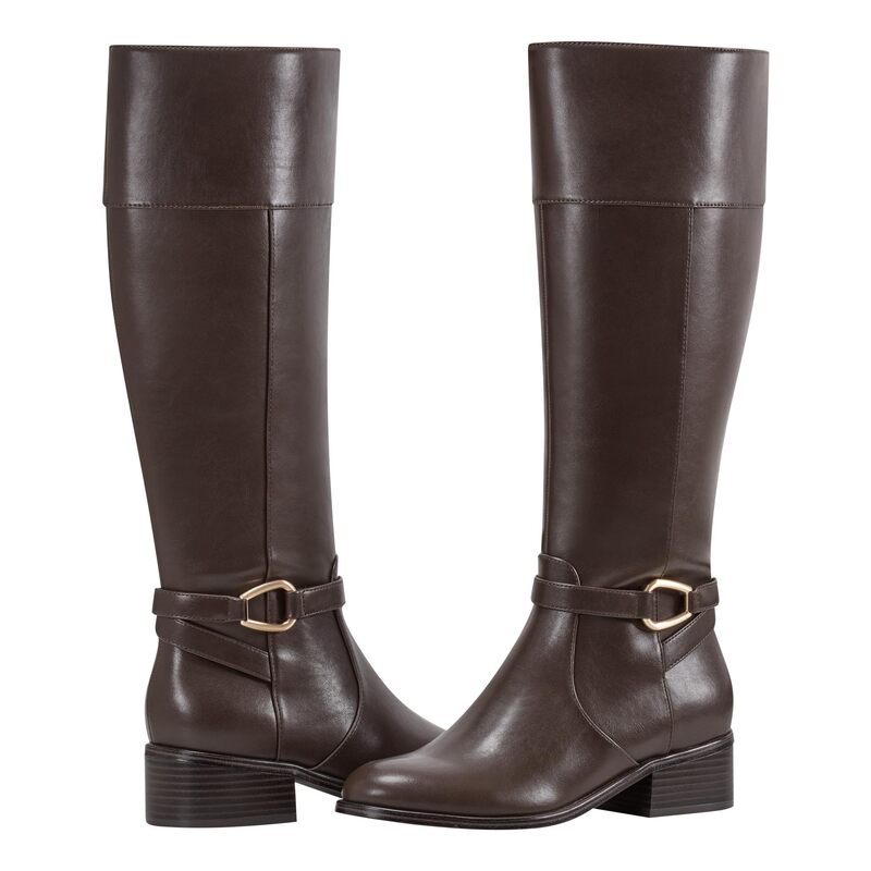 バンドリーノ レディース シューズ 踵 Bandolino Dennie Dark Brown 赤銅色