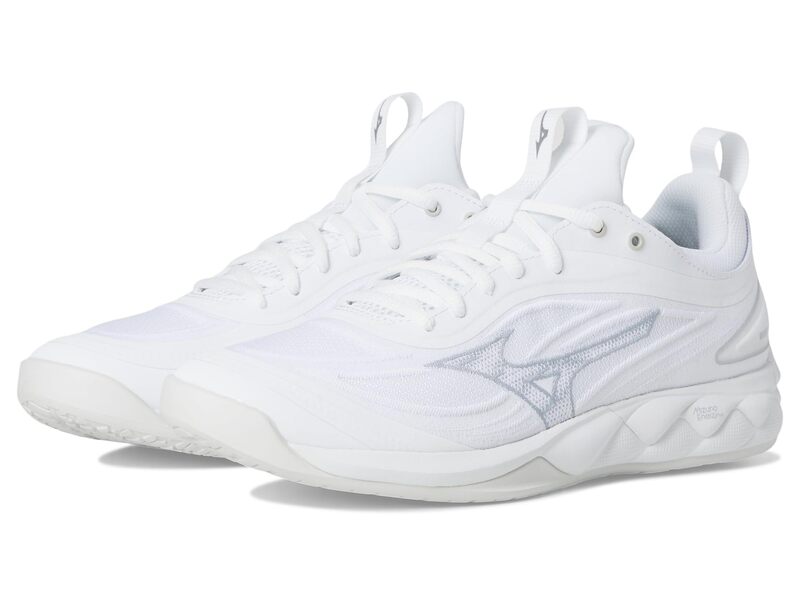 ミズノ レディース シューズ スニーカー Mizuno Wave Luminous 3 White/Silver 白いこと