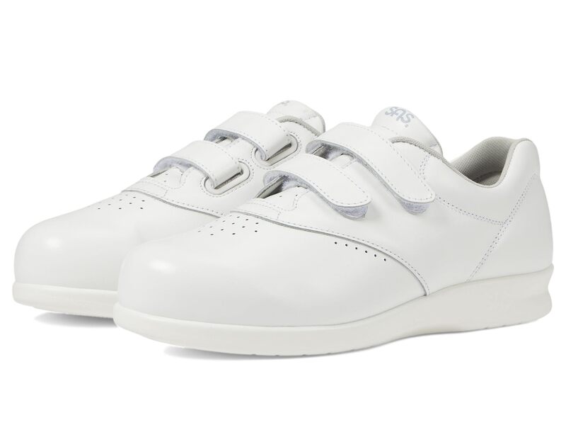 サス レディース シューズ スニーカー SAS Me Too Adjustable Comfort Shoe White ホワイト