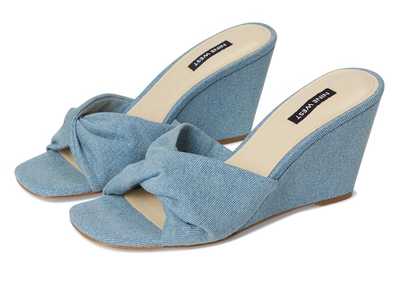 ナインウェスト レディース シューズ ヒール Nine West Nikhilight Blue Deni ブルー