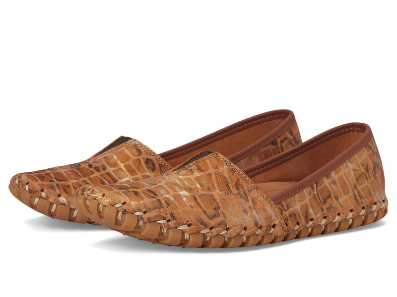 春季足付き レディース シューズ スリッポン・ローファー Spring Step Kathaleta-spice Tan Multi タン 靴-レディース靴