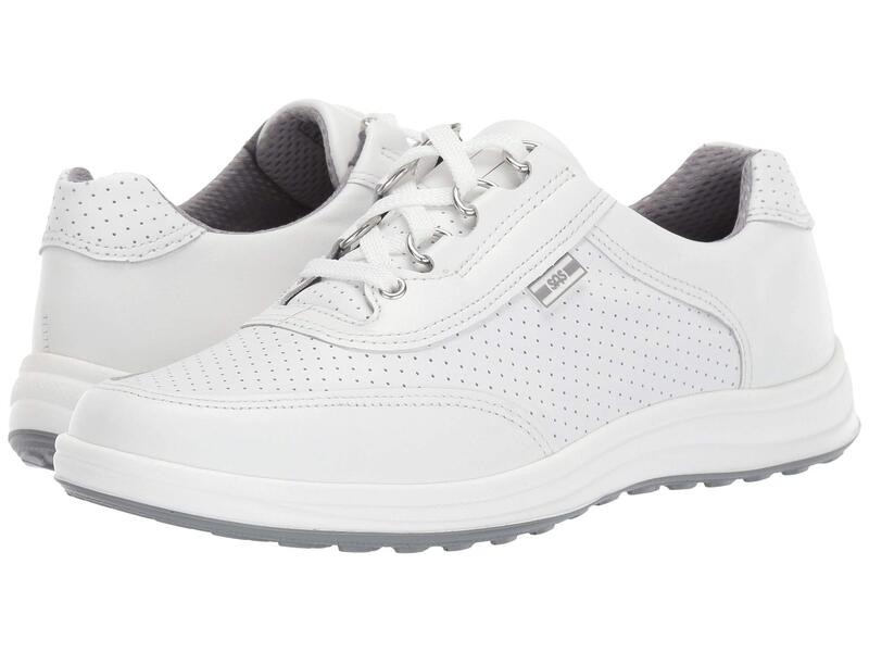 サス レディース シューズ スニーカー スピード競技 SASporty Lux Lace Up Comfort Sneaker White Perf 白いこと