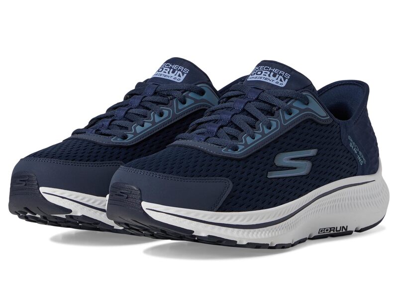 スケッチャーズ レディース シューズ スニーカー SKECHERS Hands Free Slip-Ins Go Run Consistent 2.0 Endure Sneaker Navy/Blue 米国海軍