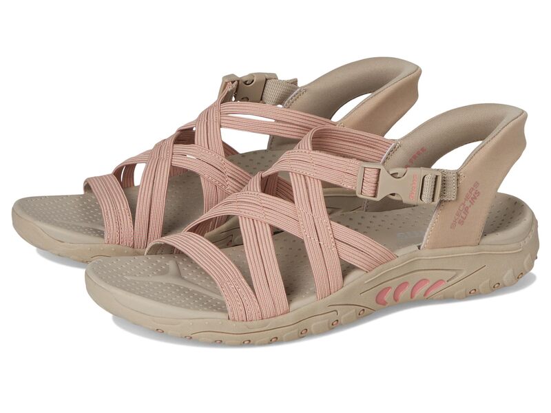 スケッチャーズ レディース シューズ サンダル SKECHERS Reggae - Morning Lightaupe/Coral コーラル