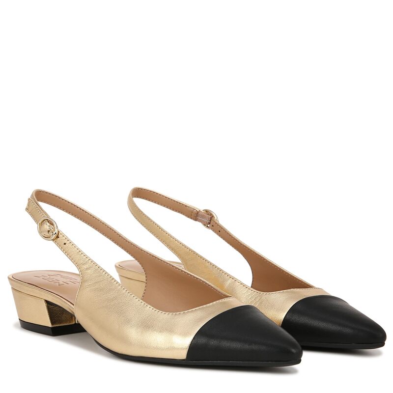 ナチュライザー レディース シューズ 踵 Naturalizer Banks-Sl Dark Gold/Black 黒いこと