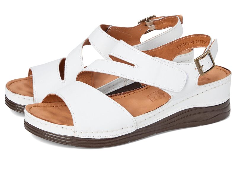 スプリングステップ レディース シューズ ヒール Spring Step Griggs White ホワイト