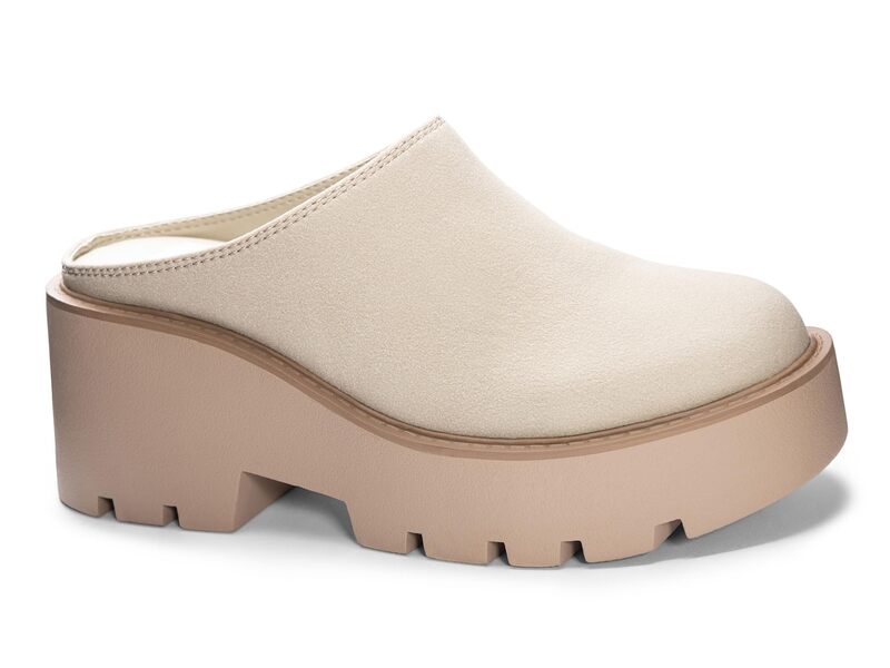 ダーティーランドリー レディース シューズ サンダル スエードクロス Dirty Laundry R-Test Suede Clogs Beige ベージュ
