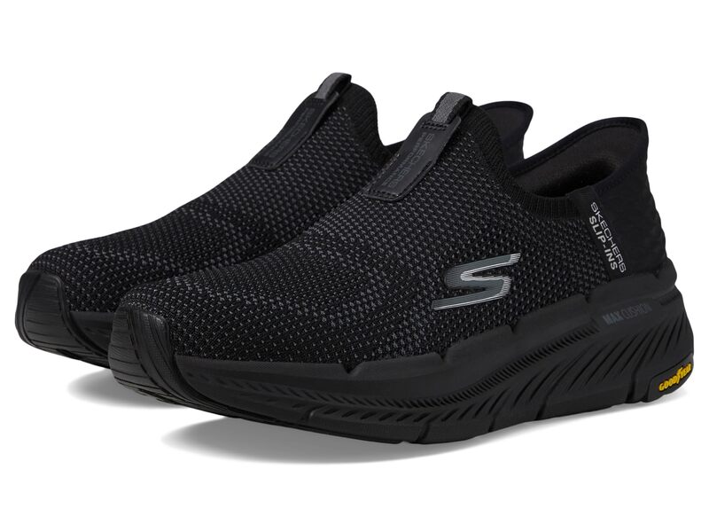 スケッチャーズ メンズ シューズ スニーカー SKECHERS Hands Free Slip-Ins - Max Cushion Premier 2.0 Black/Black 黒いこと