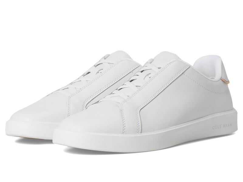 電話を掛けるハーン メンズ シューズ スニーカー Cole Haan Grand Crosscourt Daily Ltt Slip-On Sneakers Optic White/Nat 白いこと