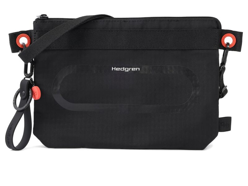 ヘドグレン メンズ 御徒面子 Hedgren Ichi M Crossbody Black 黒いこと メンズバッグ-ショルダーバッグ・メッセンジャーバッグ