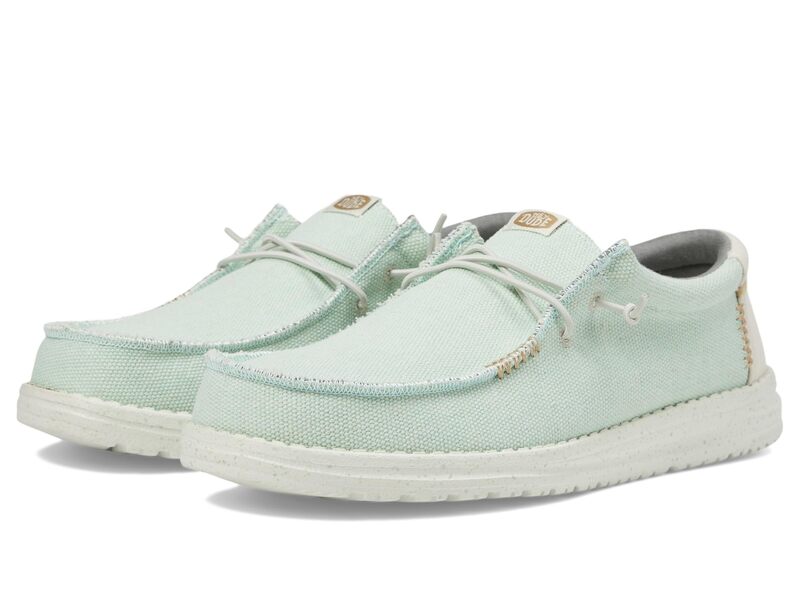 ヘイデュード メンズ シューズ スリッポン・ローファー Hey Dude Wally Coastline Jute Light Green グリーン