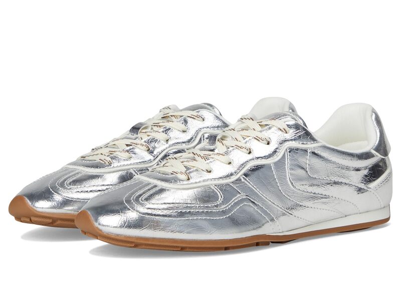 スティーブ マデン レディース シューズ 踵 Steve Madden Abbi Silver しろがね色 ミュール-靴
